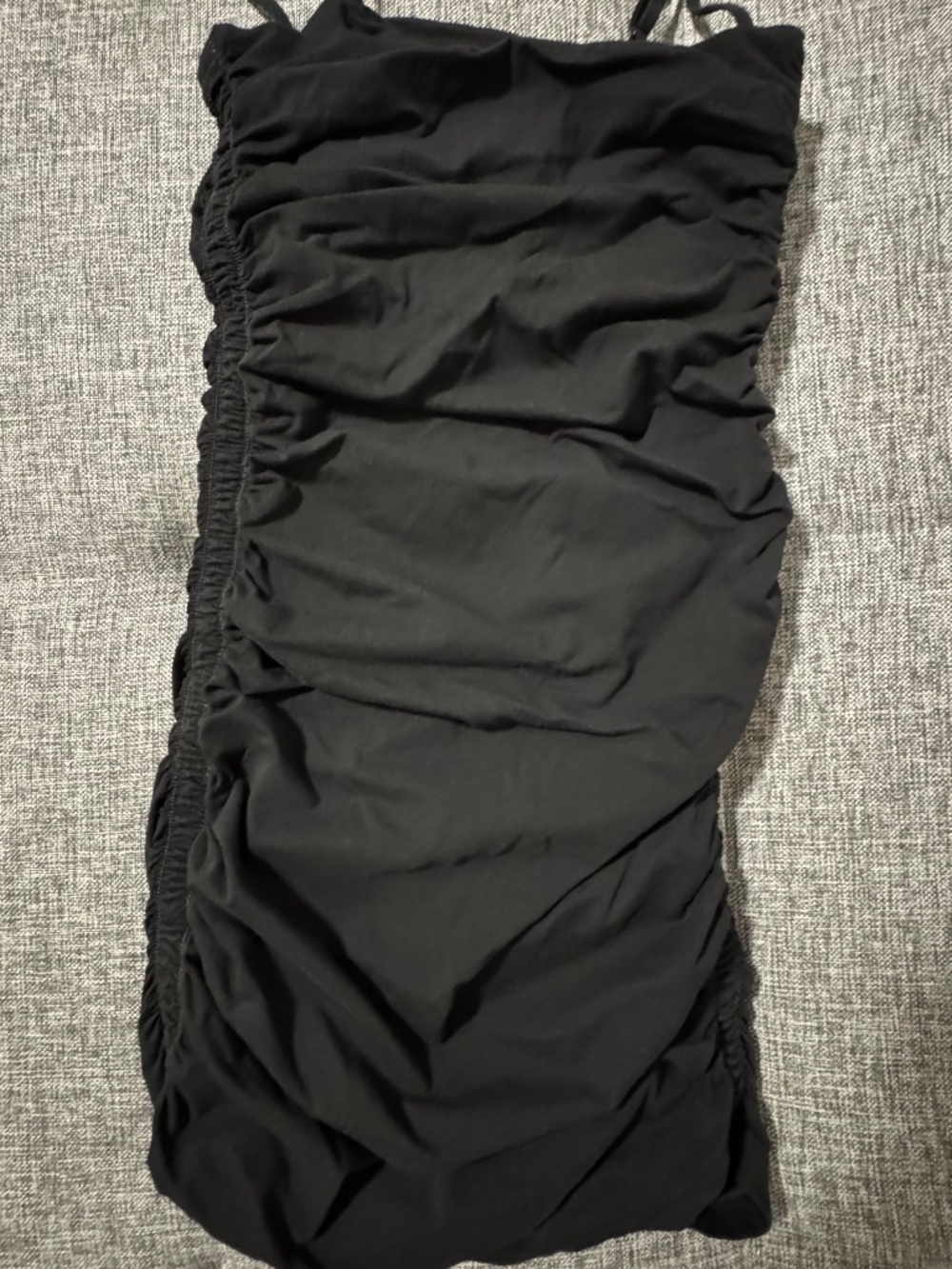 Aritzia Tna Chill Malibu Mini Dress Black M